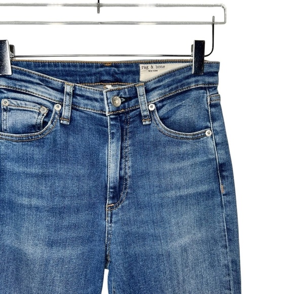 Rag & Bone Nina High Rise Exmoor Wash Women’s Skinny Jeans Sz 25 - Picture 4 of 13